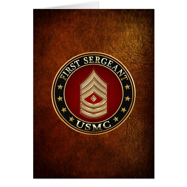 U.S. Marines: Erster Sergeant (USMC 1stSgt) [3D] (Vorne)