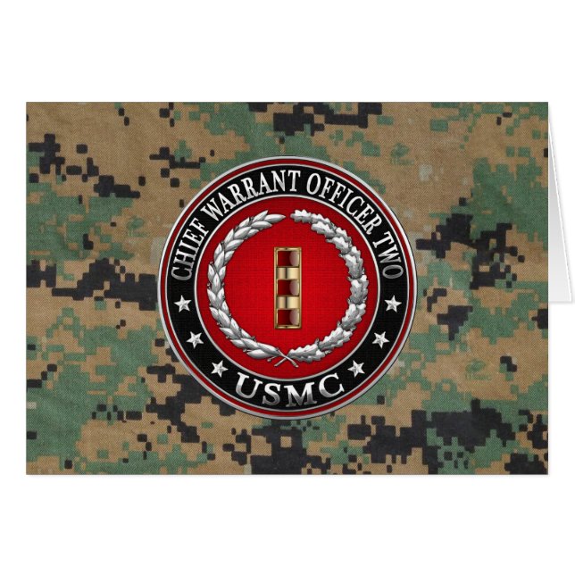 U.S. Marines: Hauptbefehl Zwei (USMC CWO-2) [3D] (Vorderseite (Horizontal))