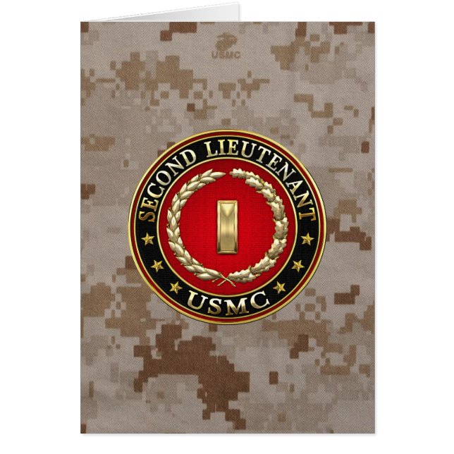 U.S. Marines: second lieutenant (USMC 2ndLt) [3D] (Devant)