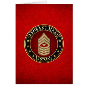 U.S. Marines: Sergeant Major (USMC SgtMaj) [3D]
