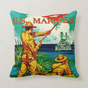 U.S. Marines ~ Signalflagge Kissen