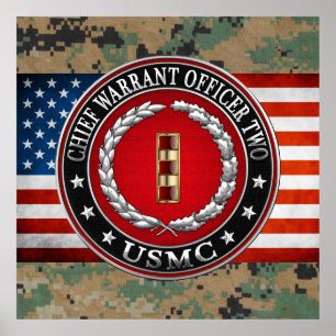 U.S. Marinesoldaten: Hauptermächtigung zwei (USMC Poster