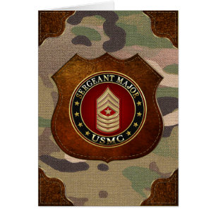 U.S. Marinesoldaten: Sergeant Major (USMC SgtMaj)