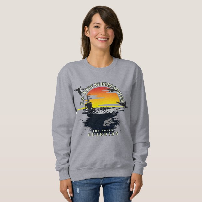 U. S. Militär | Frauen Sweatshirt (Vorne ganz)