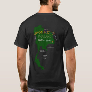 U. S. Militär Thailand Veteranen Ubon RTAFB T-Shirt