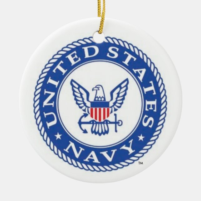 U.S. Ornement bas naval de Noël de Navy® San Diego (Devant)
