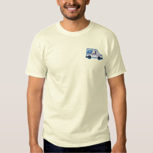 U.s. Post-LKW Besticktes T-Shirt