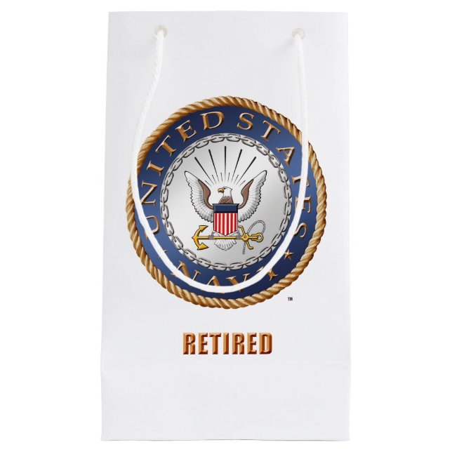 U.S. Sac de cadeau retiré par marine (Devant)