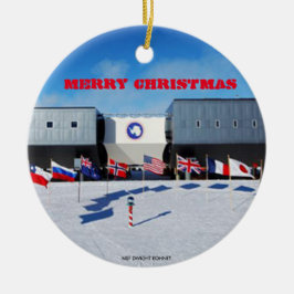 U.S. - Südpol Antarktis Station Ornament