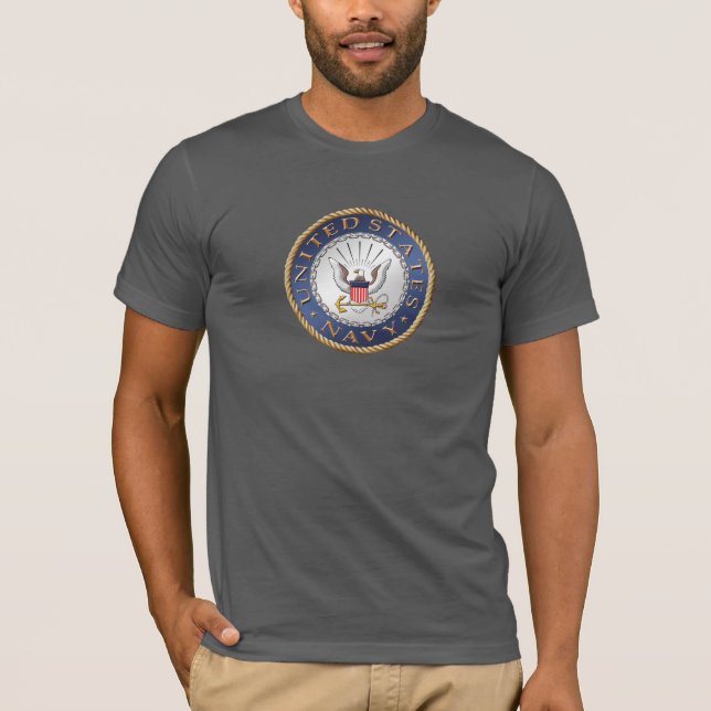 U.S. T-shirt de vétéran de marine (Devant)