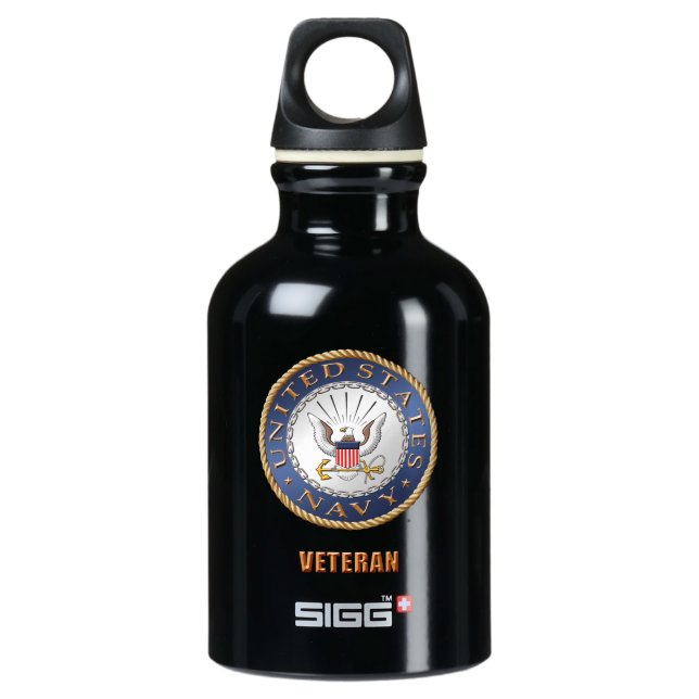 U.S. Wasser-Flasche des Marine-Veteranen-SIGG Wasserflasche (Vorderseite)