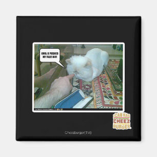 U stieß mir ins Gesicht! Magnet