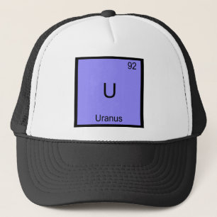 U - Symbol für Uranus - T-Shirt für die Funny Chem Truckerkappe