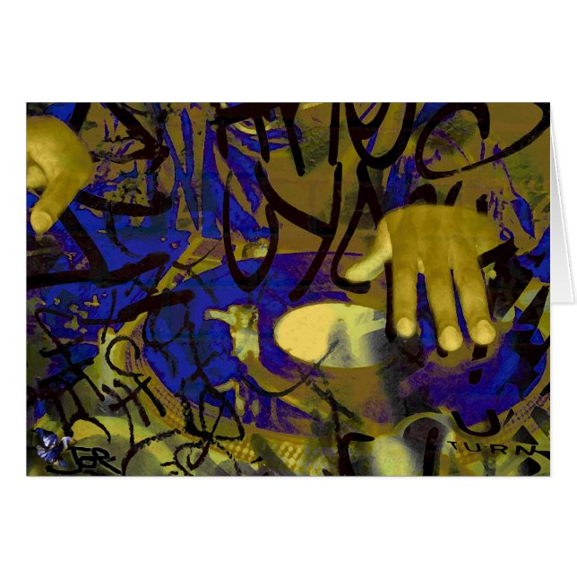 U tournent l'édition de carte vierge (Devant horizontal)