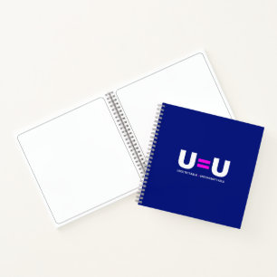 U=U HIV Nicht nachweisbare Gleichheit unübertragba Notizbuch
