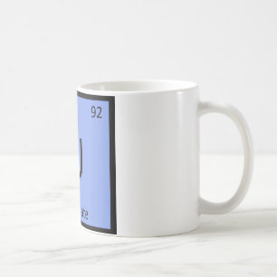 U - Ultimate Frisbee Sport Chemie Symbol Kaffeetasse