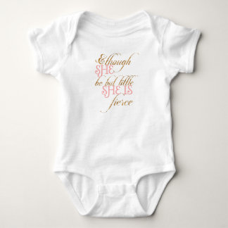 u. zwar ist sie aber wenig - GoldGlitter Baby Strampler
