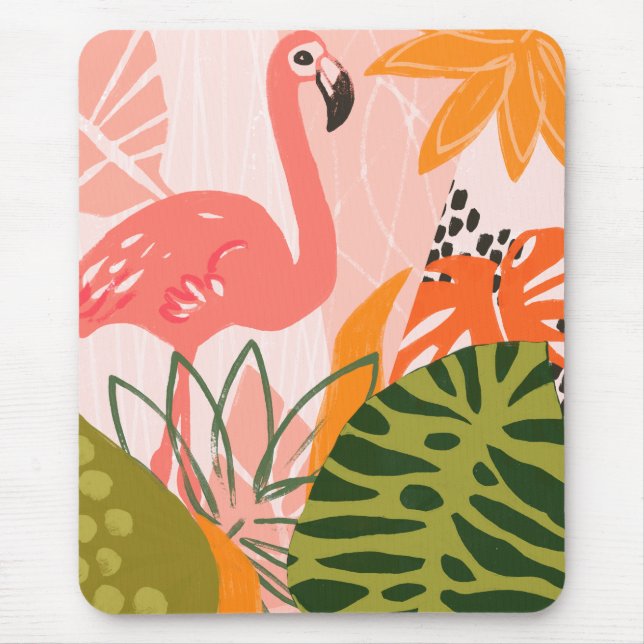 UA Jungle Flamingo II Mousepad (Vorne)