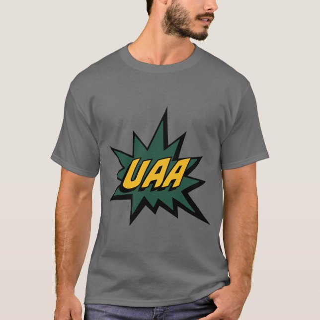 UAA University of Alaska Anchorage Oversized 2 T-Shirt (Vorderseite)