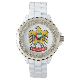 Uae-diamante de imitación-Uhr Armbanduhr