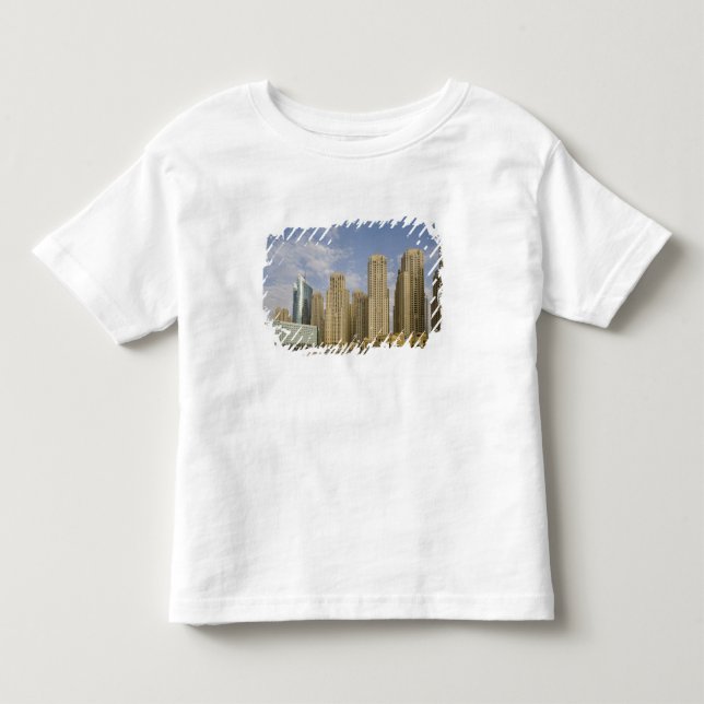 UAE, Dubai, Marina. Jumeirah Beach Residence Kleinkind T-shirt (Vorderseite)