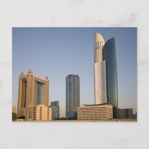 UAE, Dubai. Park Place Tower und andere Postkarte