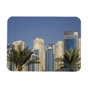 UAE, Dubai. Türme der Residenz Jumeirah Beach Magnet