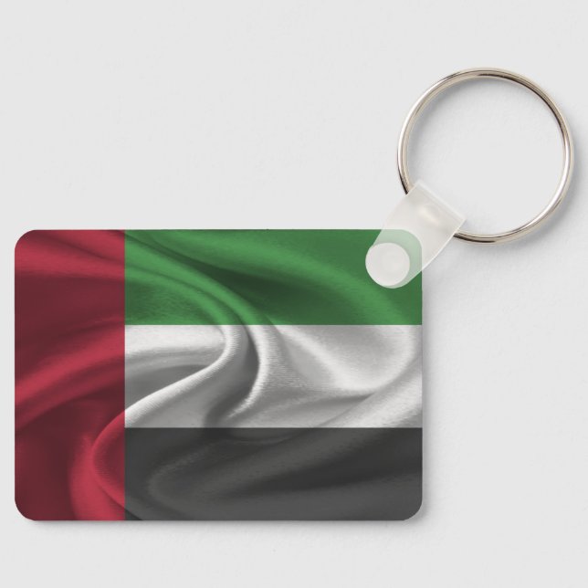 UAE Flag Schlüsselanhänger (Vorderseite)