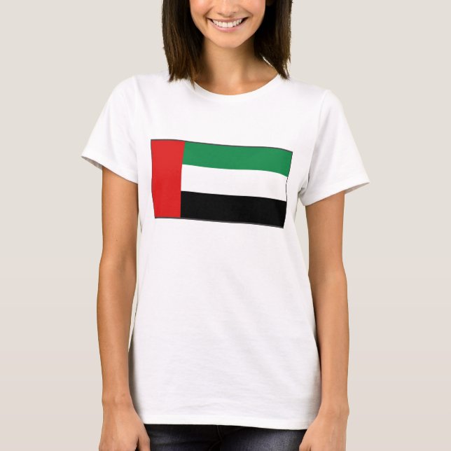 UAE Flag x Map T - Shirts (Vorderseite)