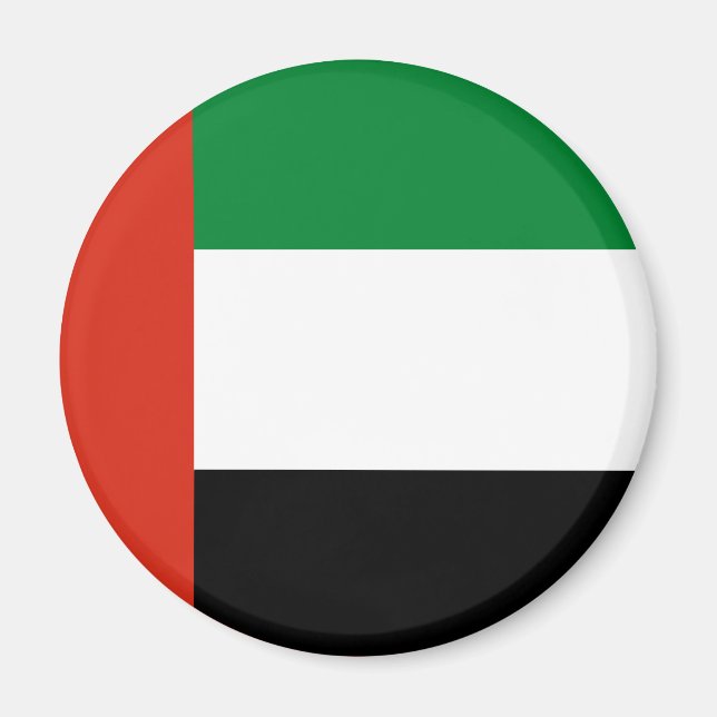 UAE-Flagge Magnet (Vorne)