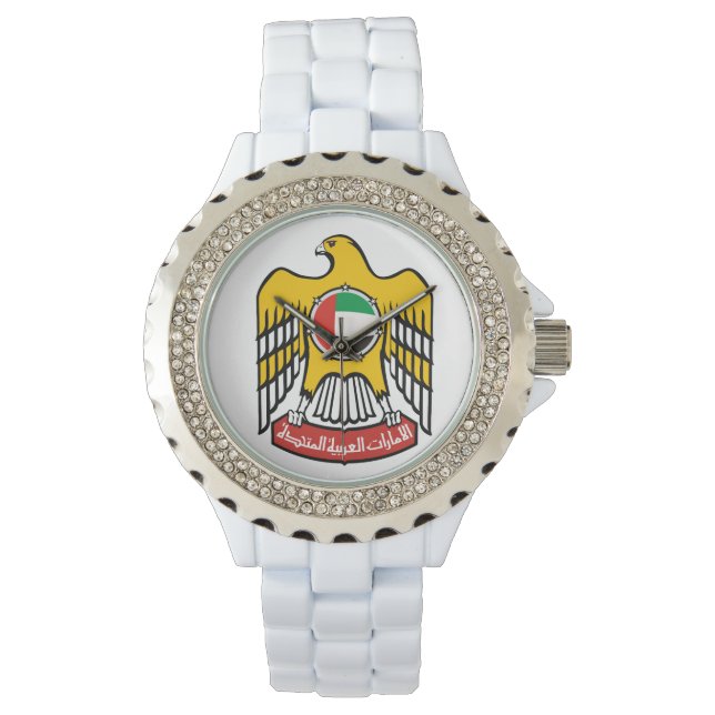 UAE Kristall Watch Armbanduhr (Vorderseite)