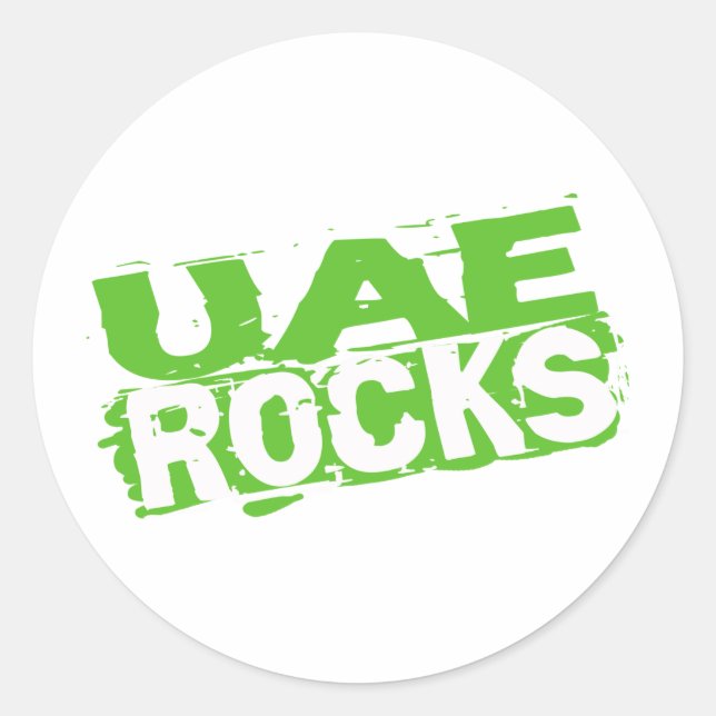 Uae Sticker (Vorderseite)