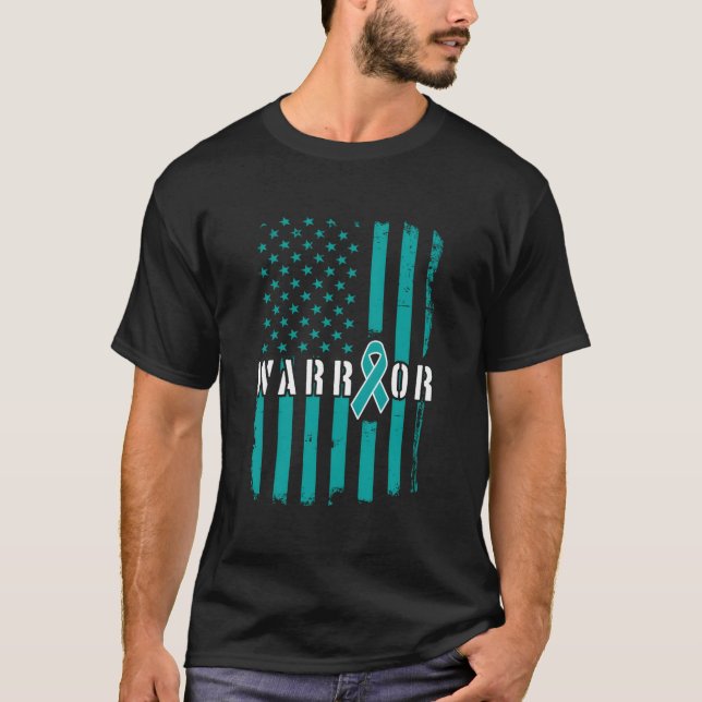 Ual Assault And Violence Awareness Month Warrior T-Shirt (Vorderseite)