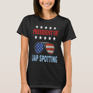 UAP Spotting Accessories USA Flag UAP Sprichwort T-Shirt