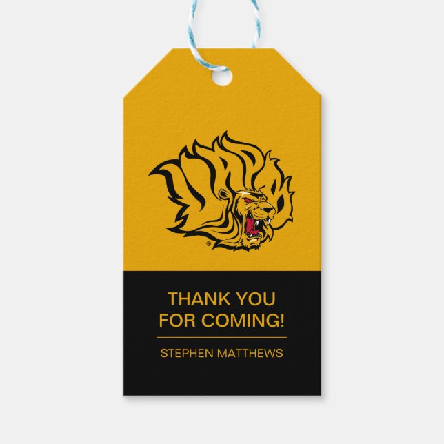 UAPB Golden Lions Graduate Geschenkanhänger (Vorderseite)