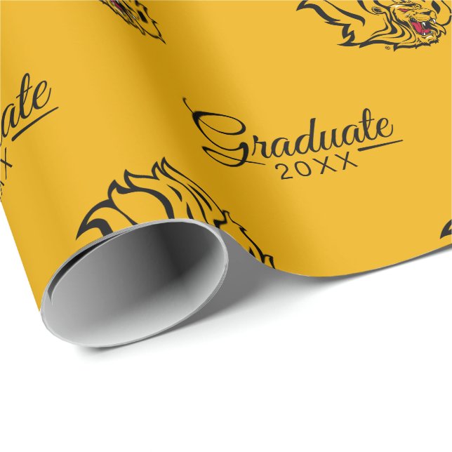UAPB Golden Lions Graduate Geschenkpapier (Rolleneckpunkt)