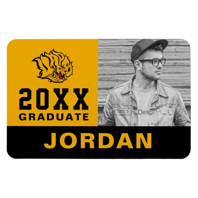UAPB Golden Lions Graduate Magnet (Horizontal)