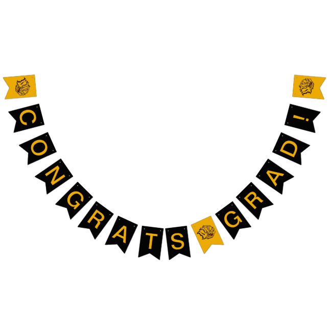 UAPB Golden Lions Graduate Wimpelkette (Alle)