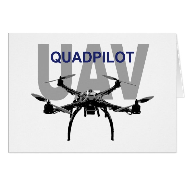 UAV Quadpilot Quadcopter Pilot (Vorderseite (Horizontal))