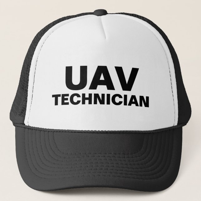 UAV-Techniker™ Trucker-Mütze  Truckerkappe (Vorderseite)
