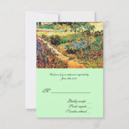 UAWG, Antwortkarte, van Gogh RSVP Karte