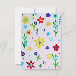 UAWG Bar Bat Mitzvah Antwortkarte RSVP Karte