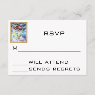UAWG Bar Mitzvah oder Bat Mitzvah RSVP Karte