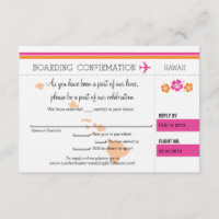 UAWG Boarding Pass bis Hawaii