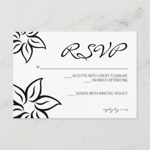UAWG   Felle  weiß RSVP Karte
