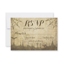 UAWG für eine Halloween-Hochzeit mit Web und Fried