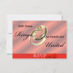 UAWG Gay Lesbian Hochzeitsankündigung RSVP Karte