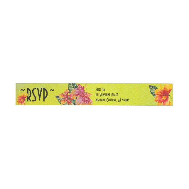 UAWG Hawaiianischer Hibiskus Gelbes Wasser (Person)