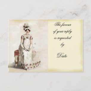 uAwg "Miss Bennet" RSVP Karte
