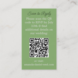 UAWG mit einer QR-Scan-Karte Platzkarte